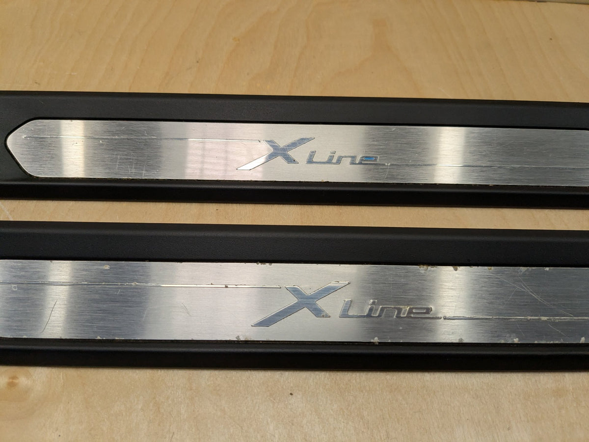 2018-2025 BMW X3 G01 Front Left Right Scuff Plate Door Sill SET 7410012 OEM