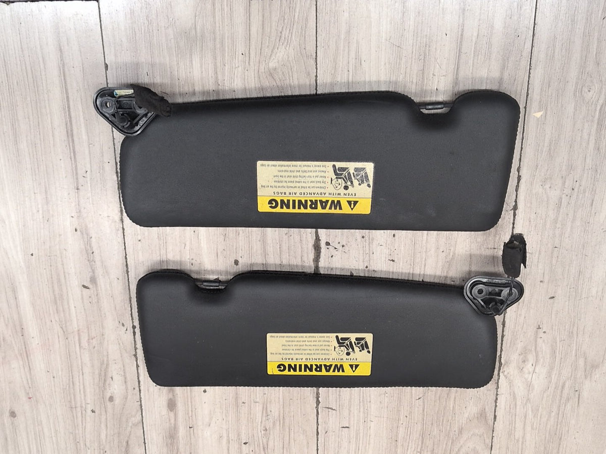 2004-2010 BMW M6 E64 Front Left Right Sun Visor SET 7895547 OEM