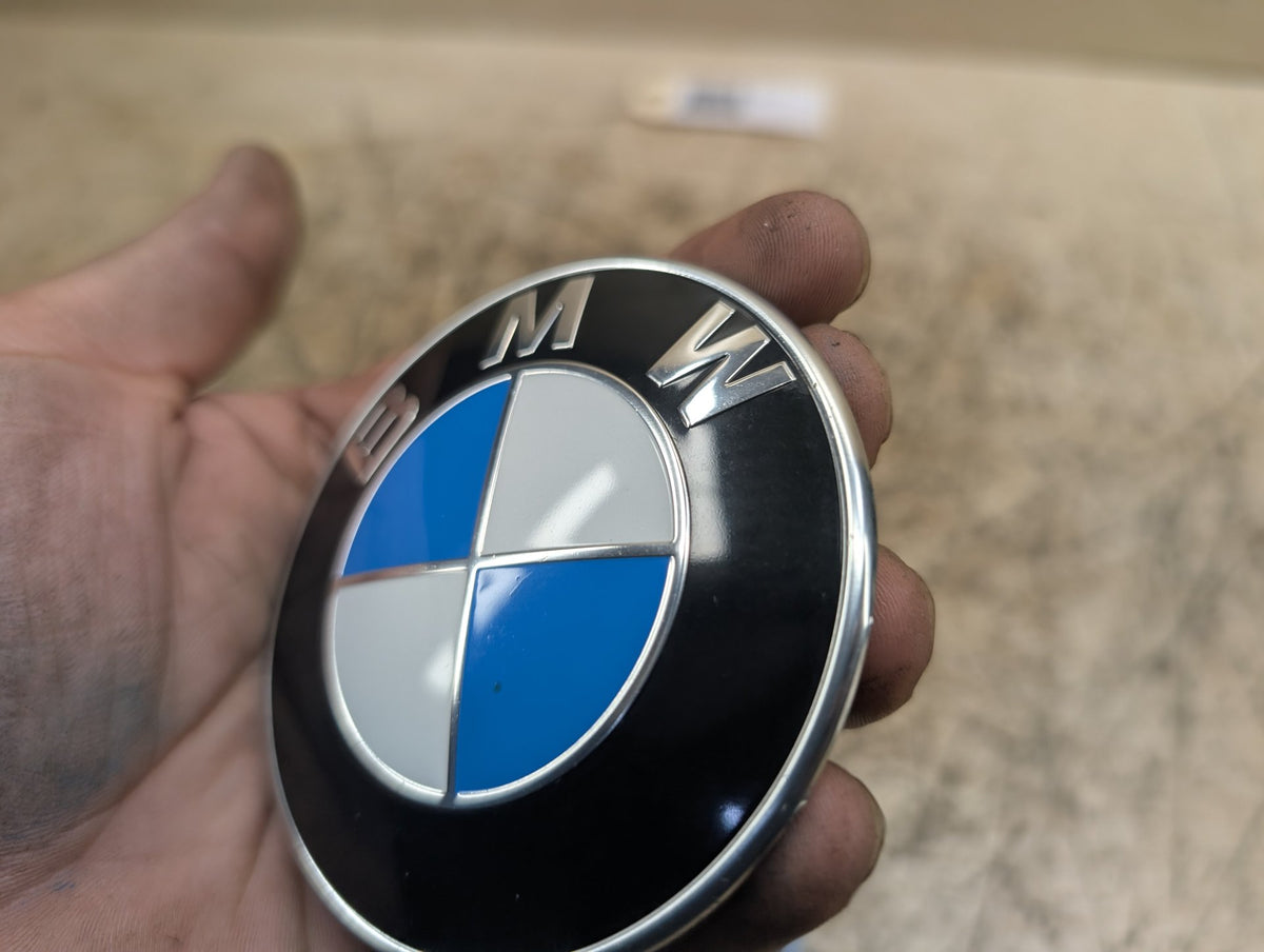 OEM BMW E82 E92 F02 F10 F22 F30 F44 F82 Rear Trunk Lid Round Emblem Logo 82MM