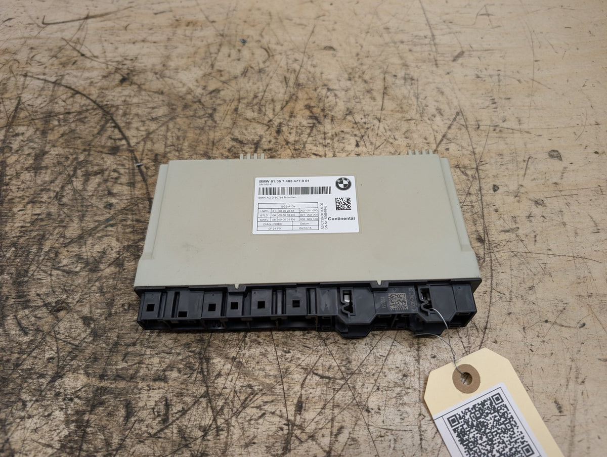 2016-2019 BMW 740Li G12 Front Right Passenger Seat Module 7463477 OEM