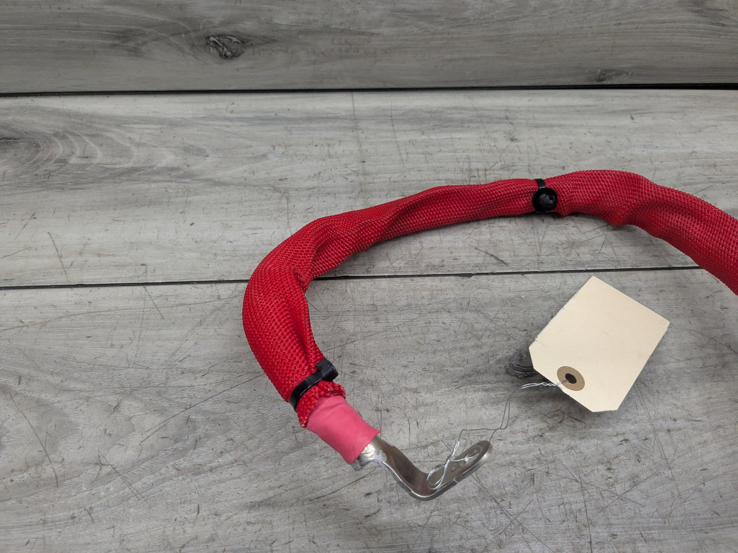 18-21 OEM BMW G01 G02 F98 X3 X4 Battery Plus Pole Terminal Positive Red Cable
