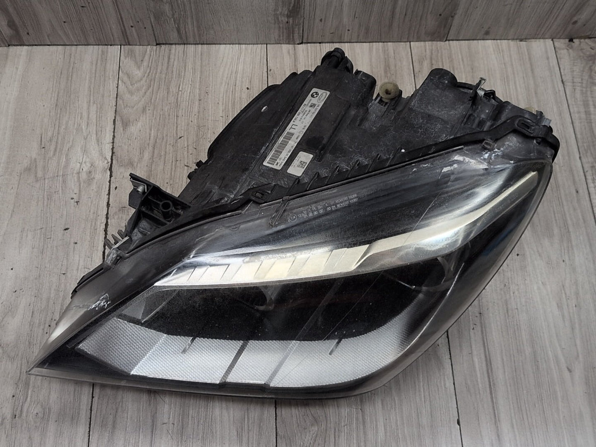 12-15 OEM BMW M6 F06 F12 F13 Left Driver Adaptive LED Headlight Complete