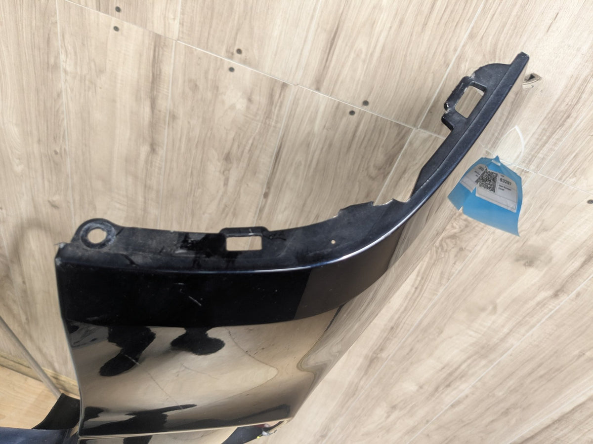 DAMAGE 15-18 BMW F85 X5M Rear Bumper Cover w/ Diffuser Assembly Black 416