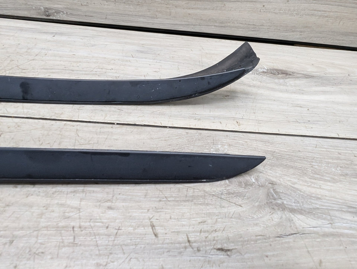 2006-2011 BMW 328i E90 Front Left Right Side Windshield Drip Trim Molding SET 7179253 OEM