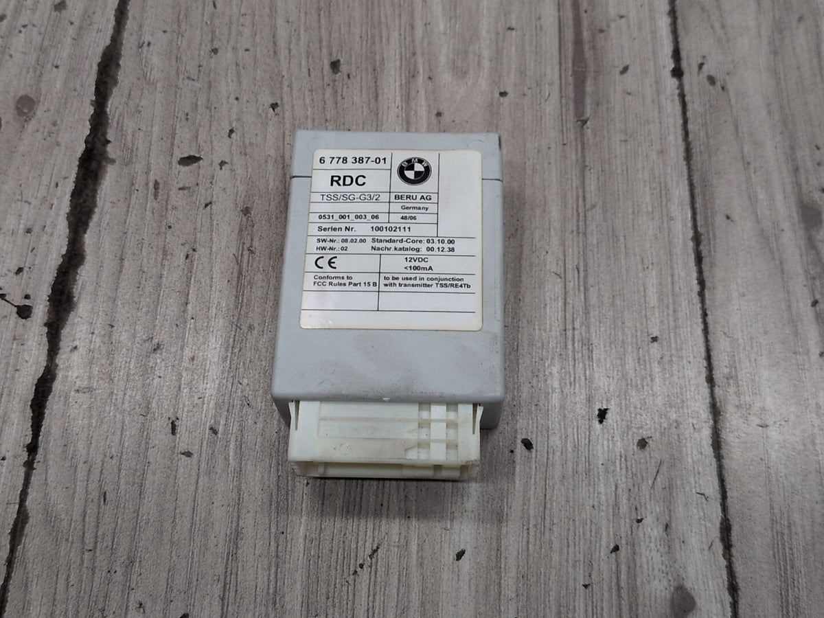 2004-2010 BMW M6 E64 RDC TPMS Tire Pressure Monitoring System Module 6778387 OEM