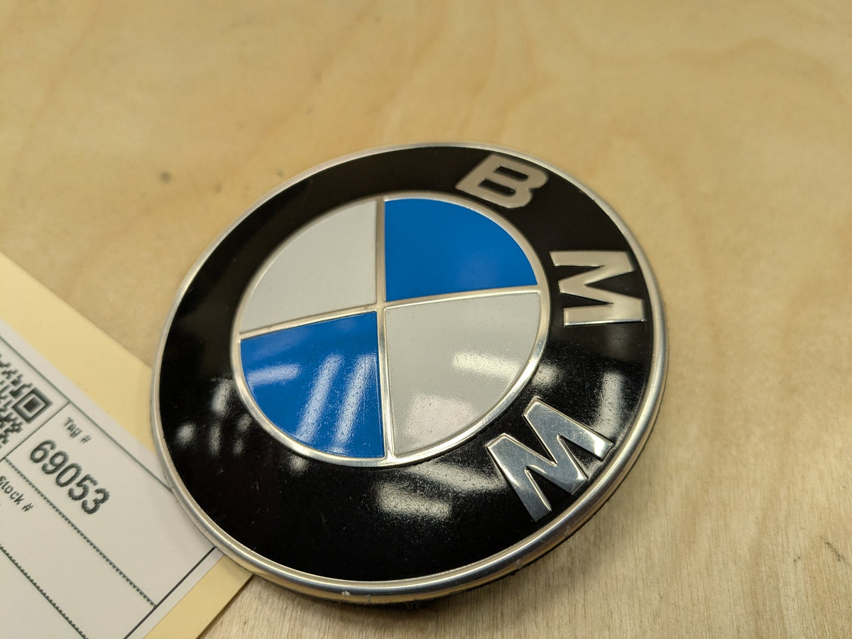 OEM BMW E82 E92 F02 F10 F22 F30 F44 F82 Rear Trunk Lid Round Emblem Logo 82MM