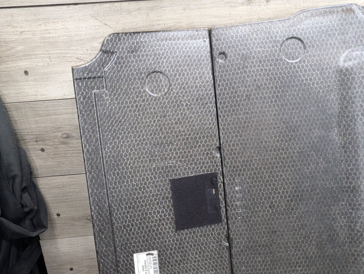 07-13 OEM BMW E93 328 335 Rear Trunk Floor Mat Carpet Cargo Cover Gray