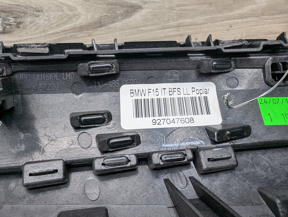 2014-2018 BMW X5 F15 Front Rear Left Right Dash Interior Trims SET 5187710