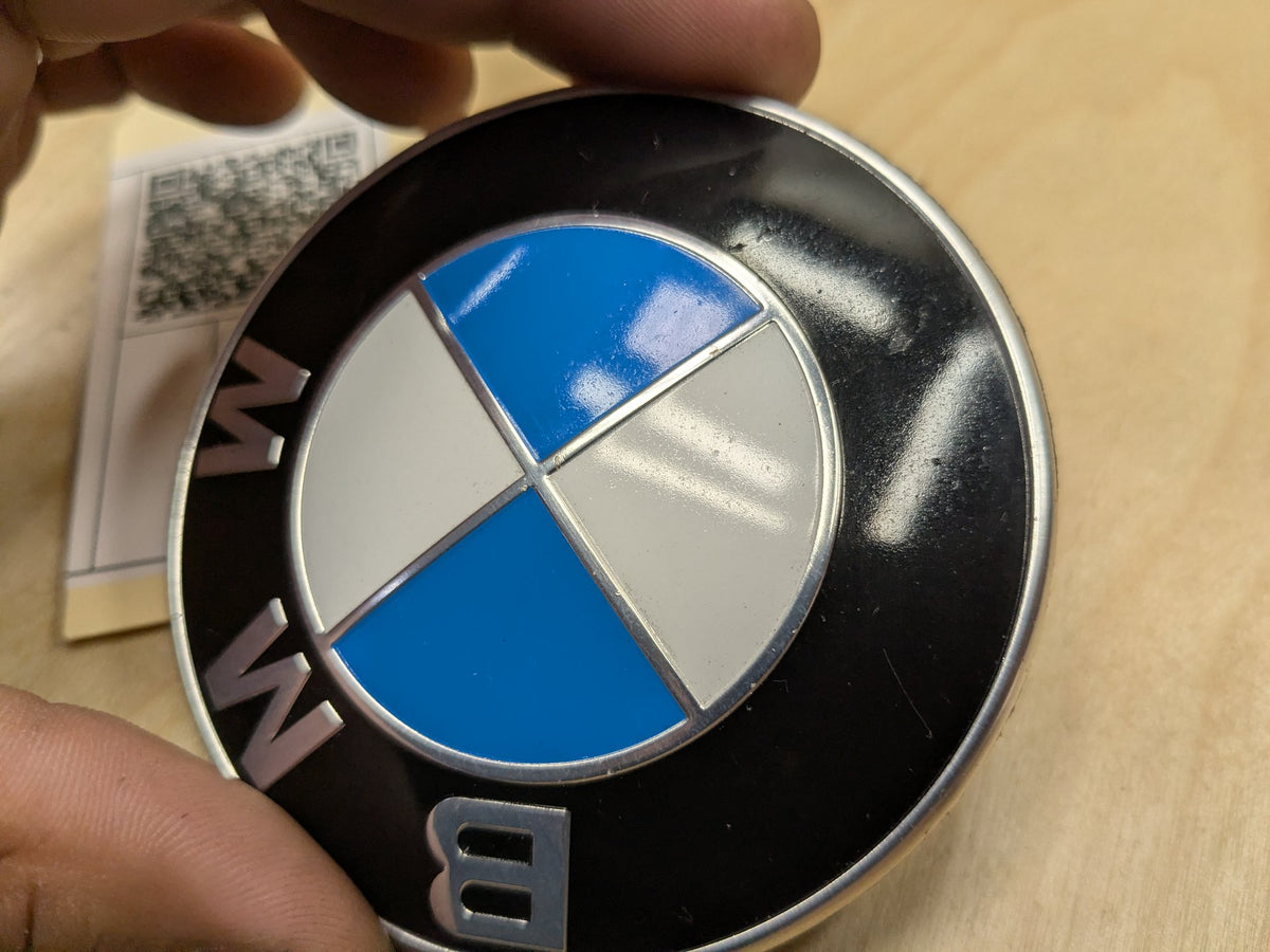 OEM BMW E82 E92 F02 F10 F22 F30 F44 F82 Rear Trunk Lid Round Emblem Logo 82MM