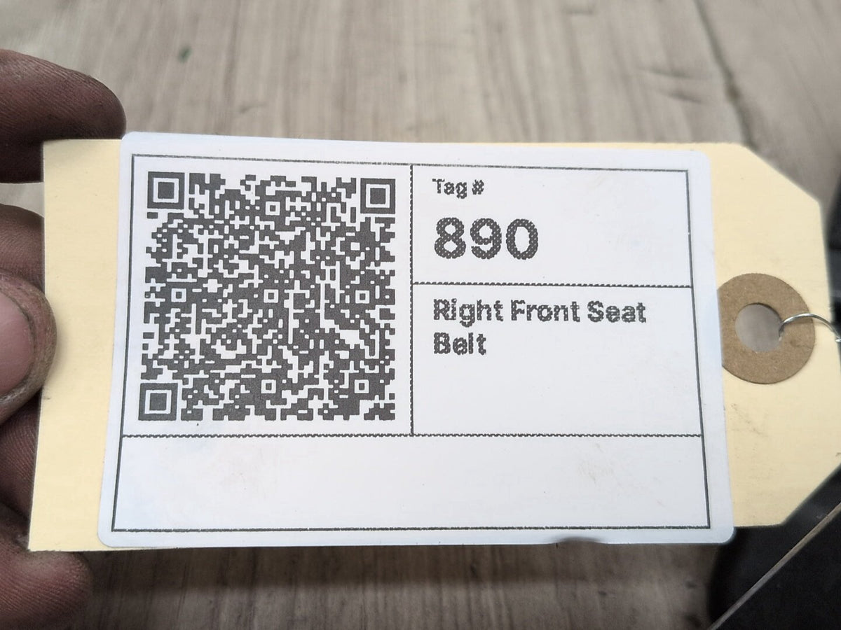 13-15 OEM BMW F01 F02 Front Right Passenger Seat Belt Seatbelt Retractor Black