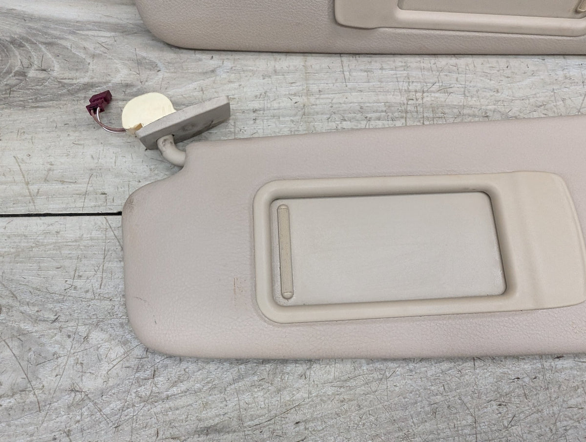 2011-2016 BMW 535i F10 Front Left Right Sun Visor SET 8038165 OEM