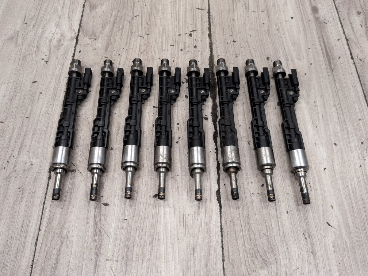2011-2016 BMW M5 F10 Engine Motor Fuel Injector SET 7599876