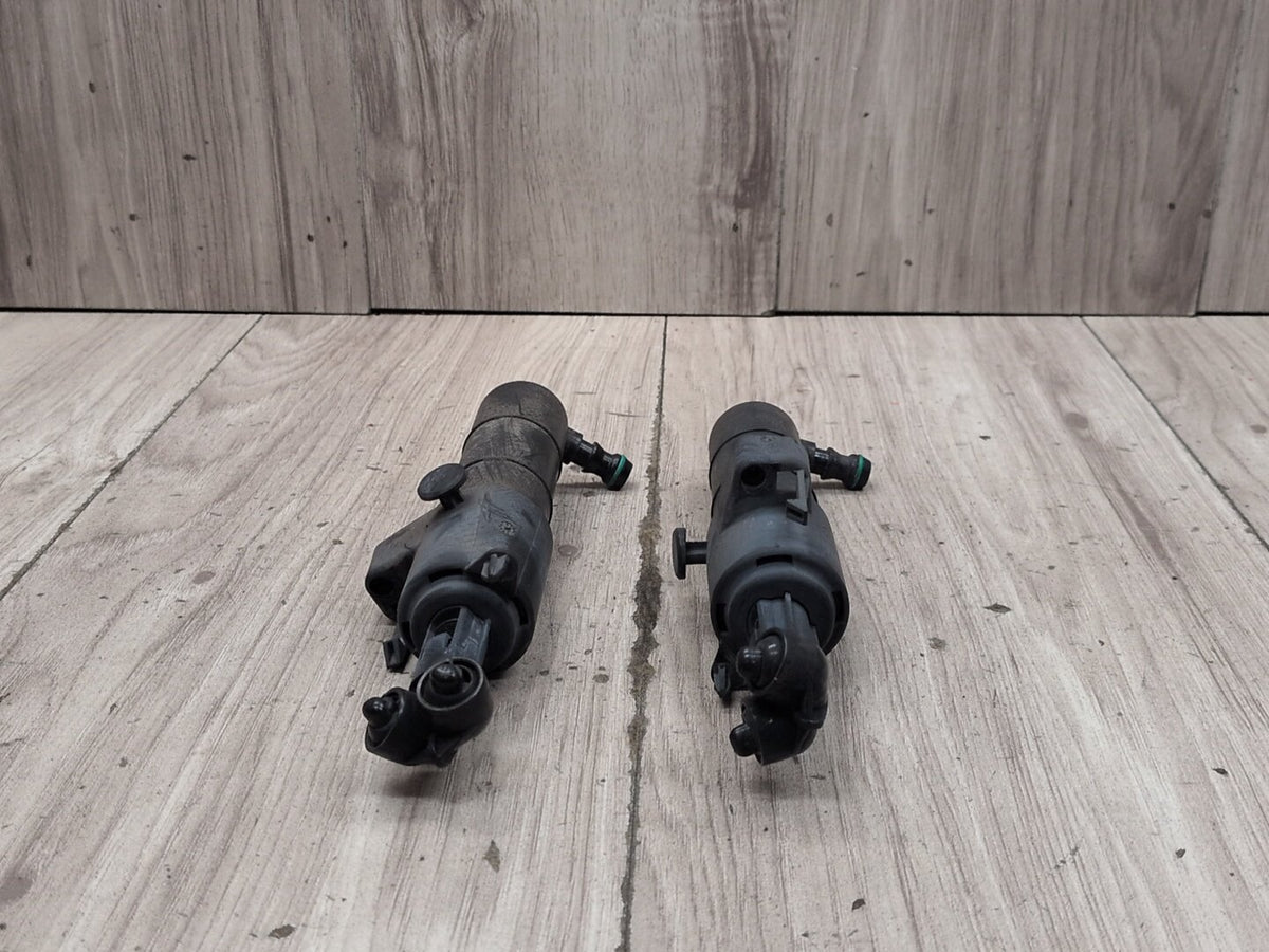 2009-2012 Mercedes E550 W212 Headlight Washer Nozzles Set A2128600147 OEM