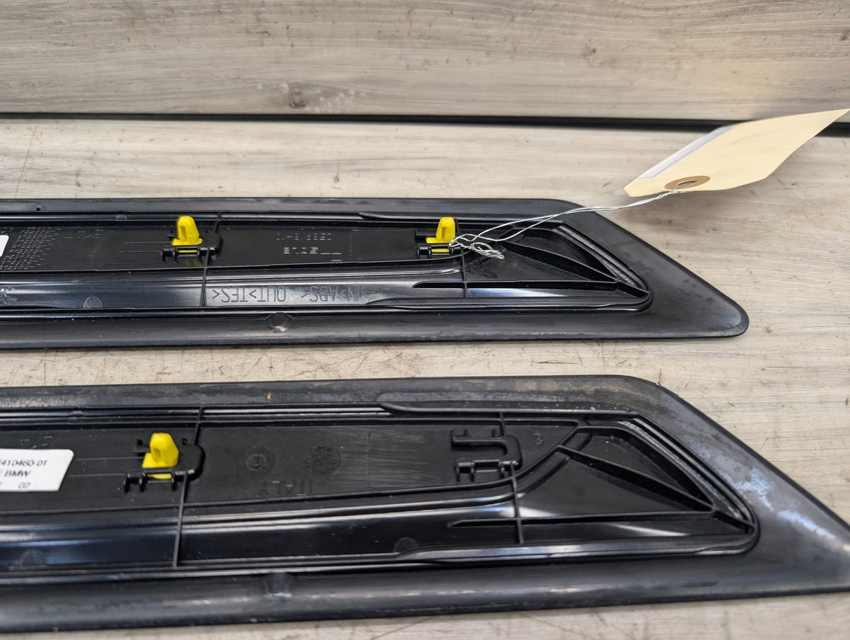 2014-2019 BMW 340 F34 Front Rear Left Right Scuff Plate Door Sill SET 7410460
