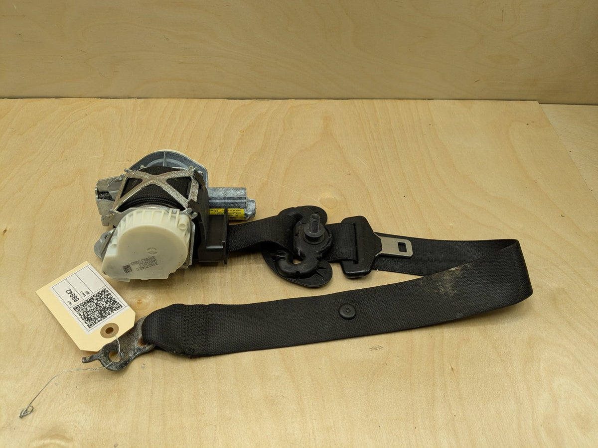 12-20 OEM BMW F30 F36 F80 M3 Front Left Driver Side Seatbelt Retractor Black