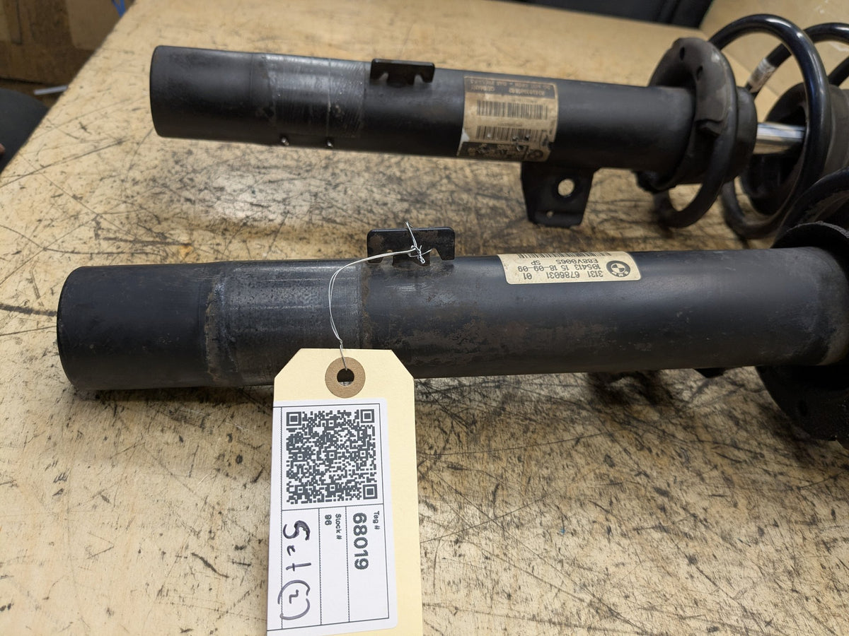 08-13 OEM BMW E88 Convertible Front Left Right M SPORT Suspension Strut SET