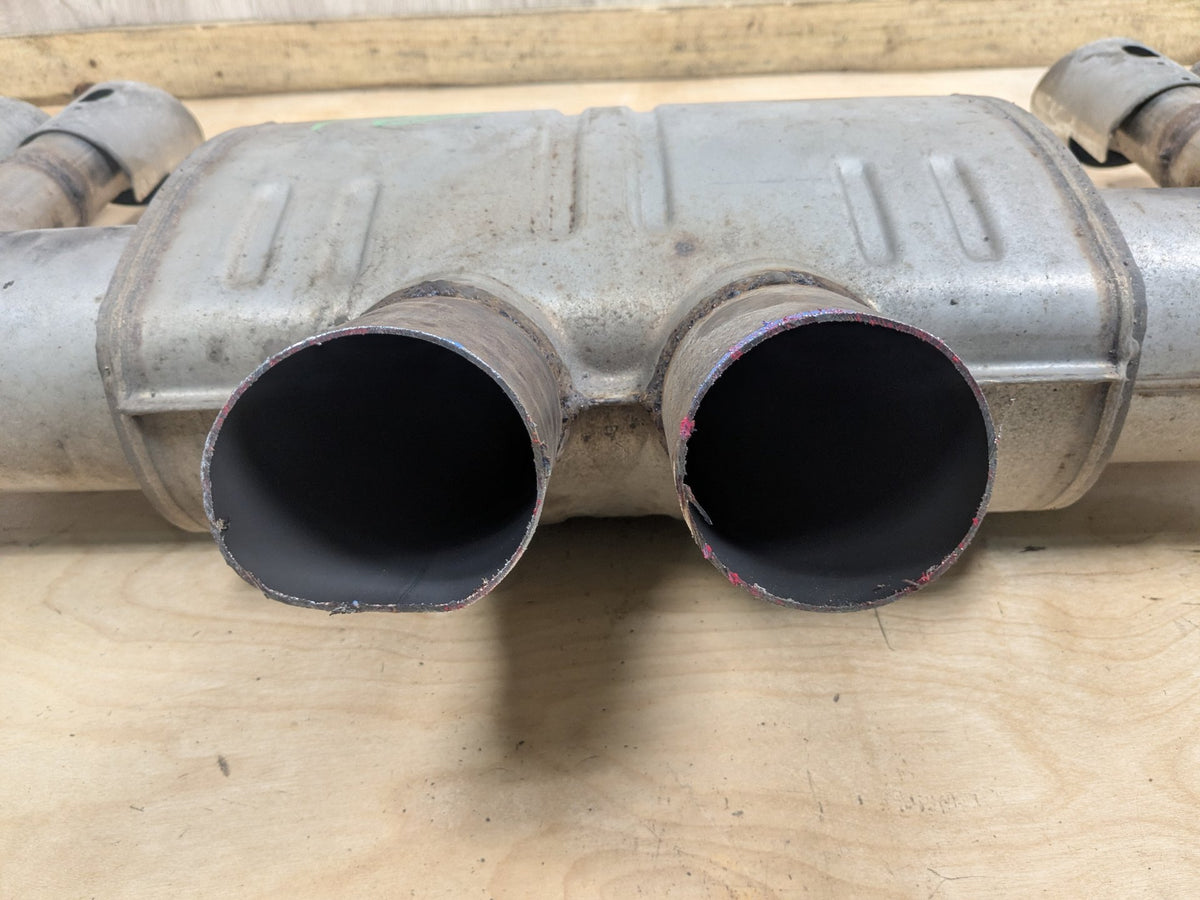 15-18 OEM BMW F85 X5M F86 X6M Rear Exhaust Muffler Section Tail Pipe S63