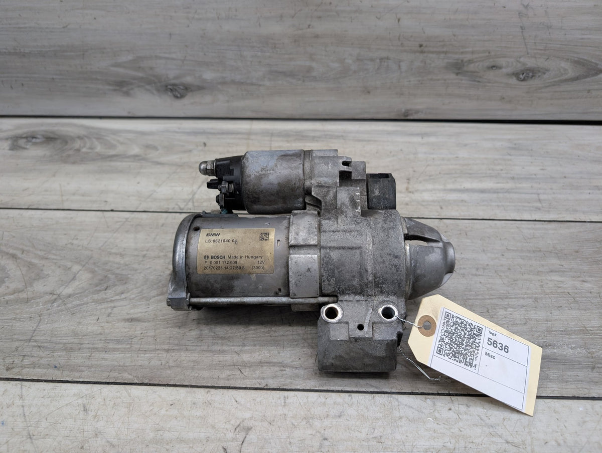 16-20 OEM BMW F22 F23 F30 F32 F33 F36 G01 G12 G30 BOSCH Engine B58 Starter Motor