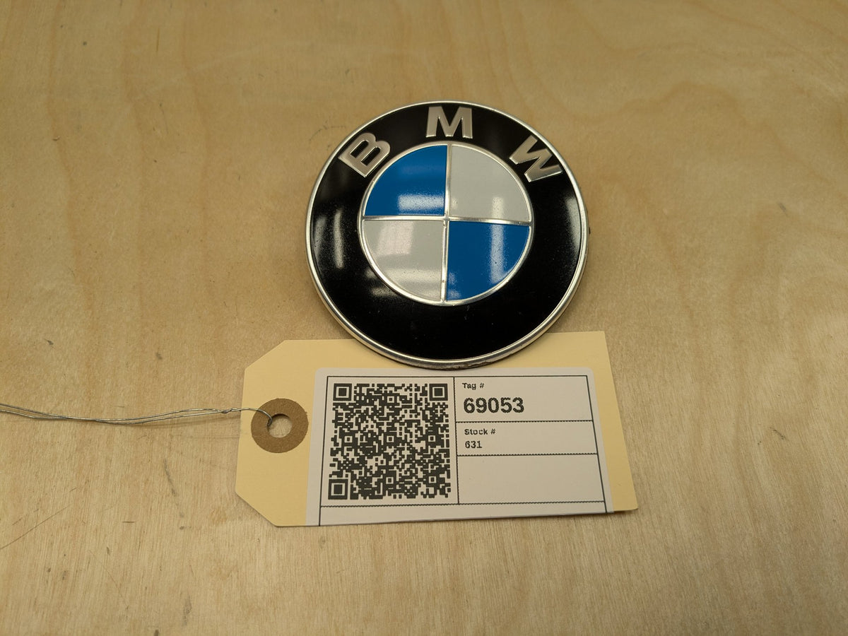 OEM BMW E82 E92 F02 F10 F22 F30 F44 F82 Rear Trunk Lid Round Emblem Logo 82MM