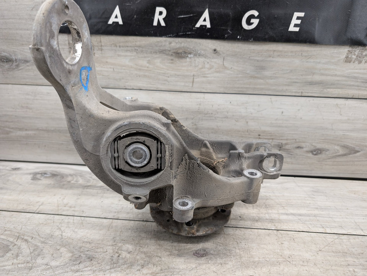 2008-2017 Audi S5 8T Rear Left Driver Spindle Knuckle w/ Bearing 8K0505435A OEM