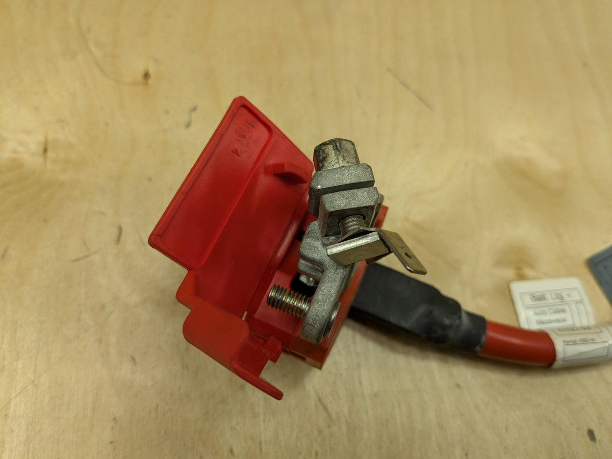OEM BMW F15 F16 F85 F86 X5 X6 X5M Positive Plus Battery Pole Terminal Red Cable