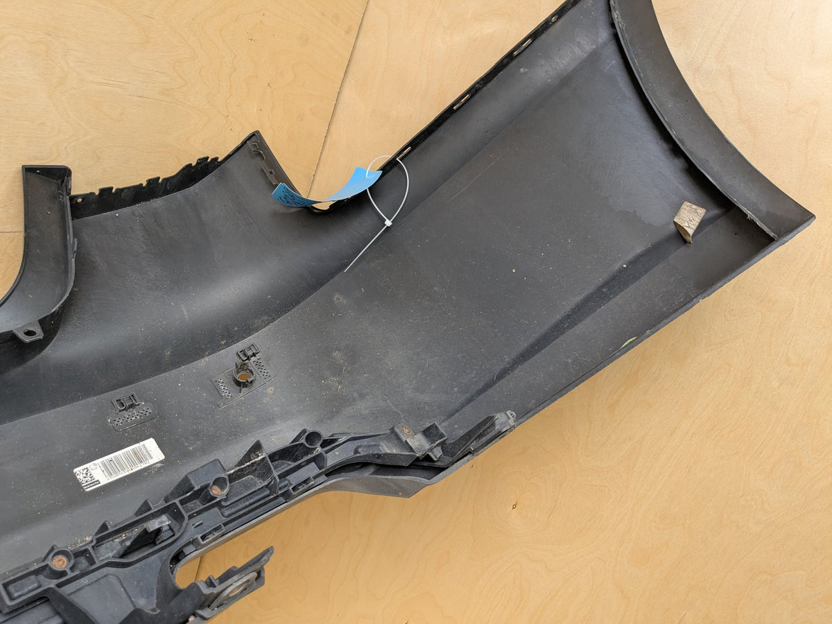 2016-2018 Audi A6 C7 Rear Bumper Cover w/ PDC Holes Black 4N/X7U