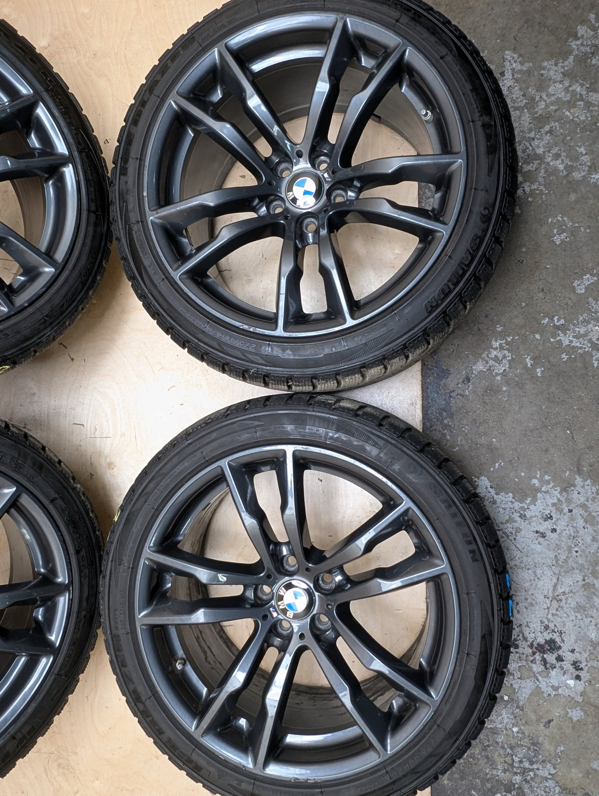 14-19 BMW F15 X5M X6M Style 611 Wheel Rim SET E10Jx20 SQUARED