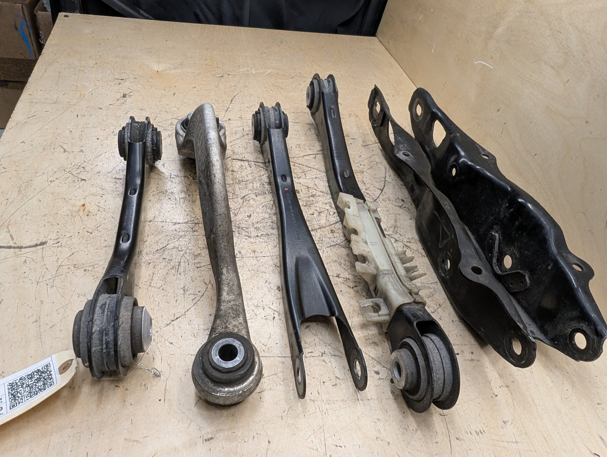 19-25 OEM BMW G05 G06 G07 X5 X7 Rear Right Passenger Upper Lower Control Arm SET