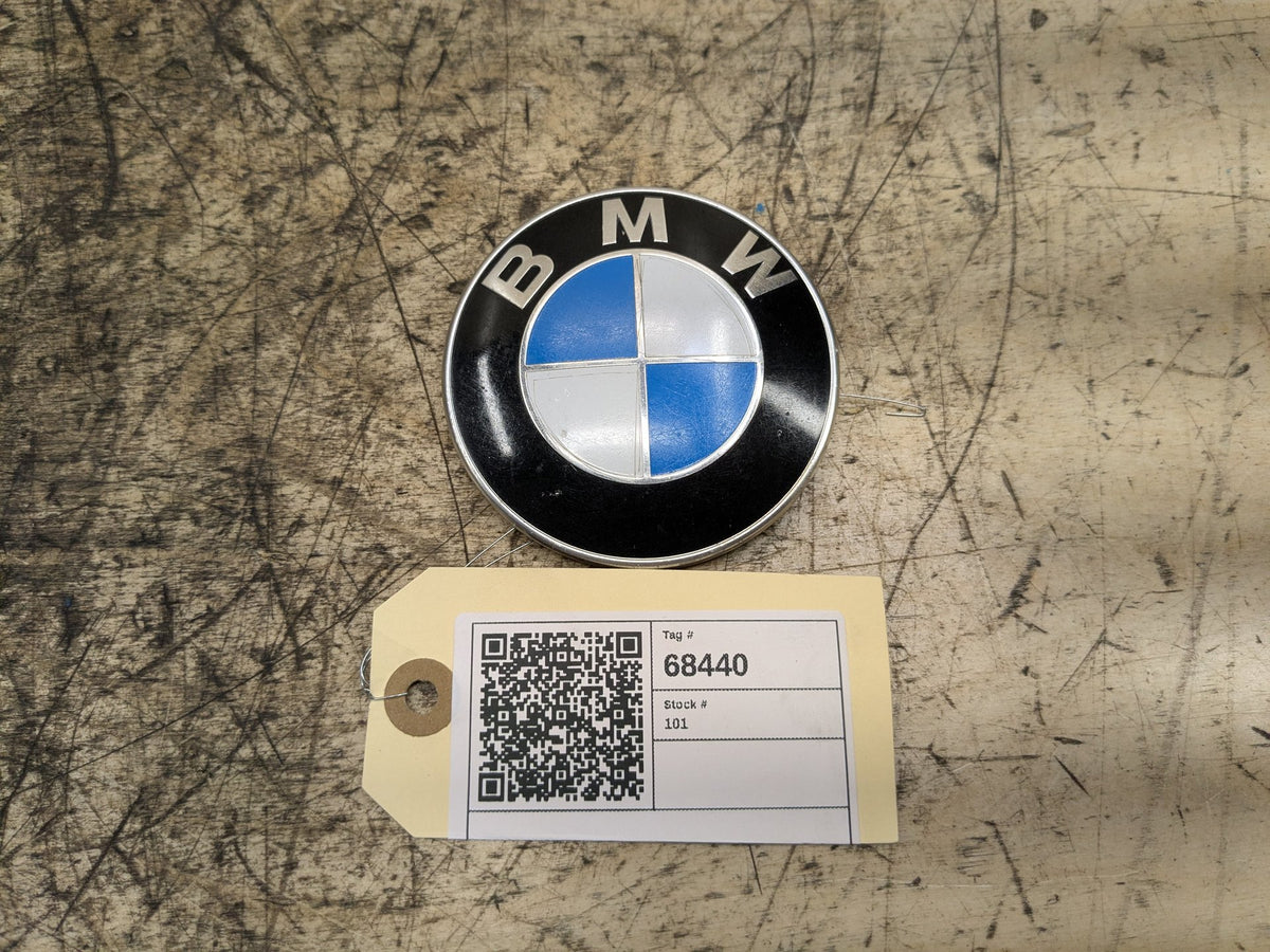 OEM BMW E82 E92 F02 F10 F22 F30 F44 F82 Rear Trunk Lid Round Emblem Logo 82MM