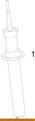 OEM BMW F15 F16 X5 X6 FRONT Left Driver Right Passenger Strut Shock Absorber