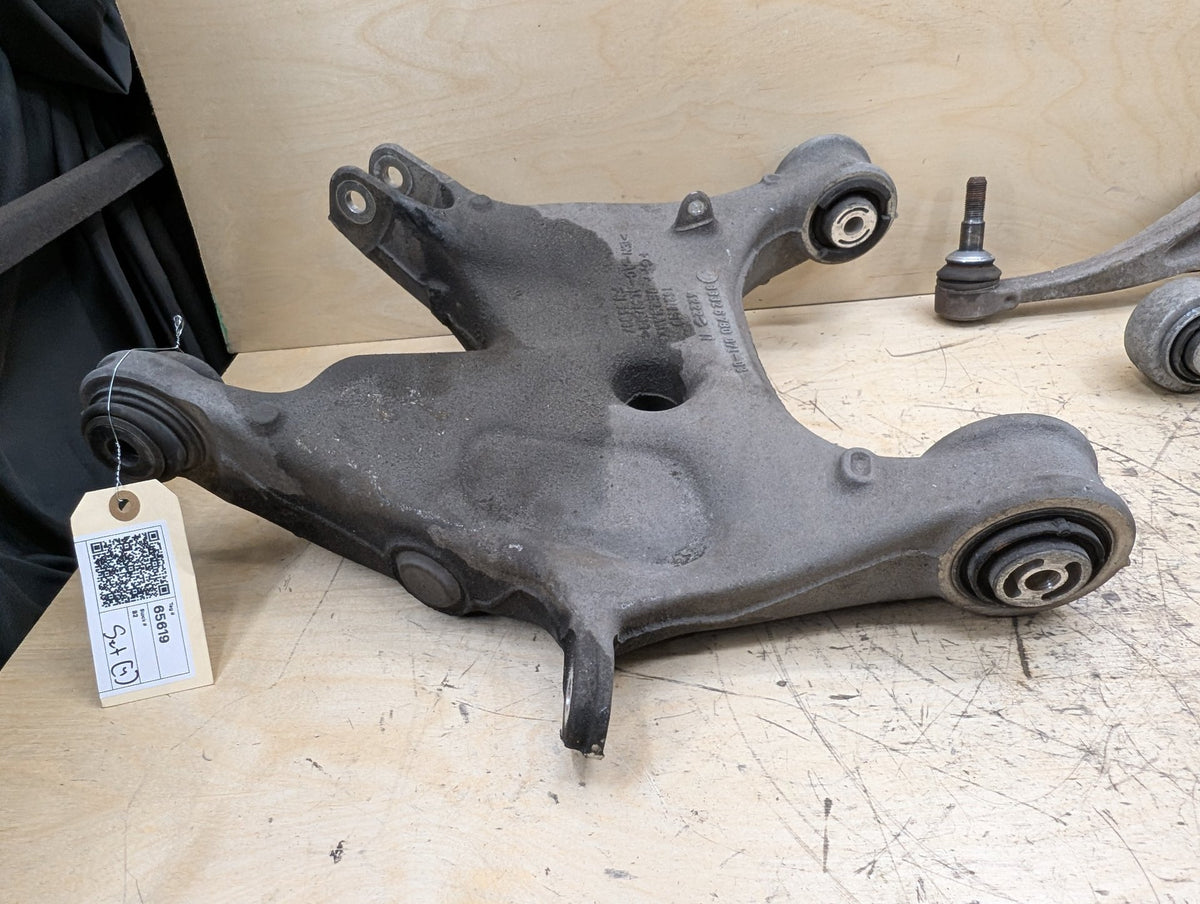 09-18 OEM BMW F02 F06 F10 F12 F13 Rear Left Driver Upper Lower Control Arm SET