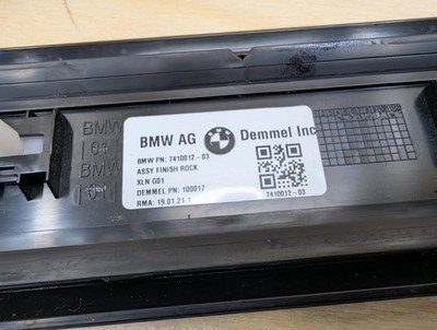 18-24 OEM BMW G01 G02 X3 X4 X Line Front Left Right Door Cover Trim Sills PAIR