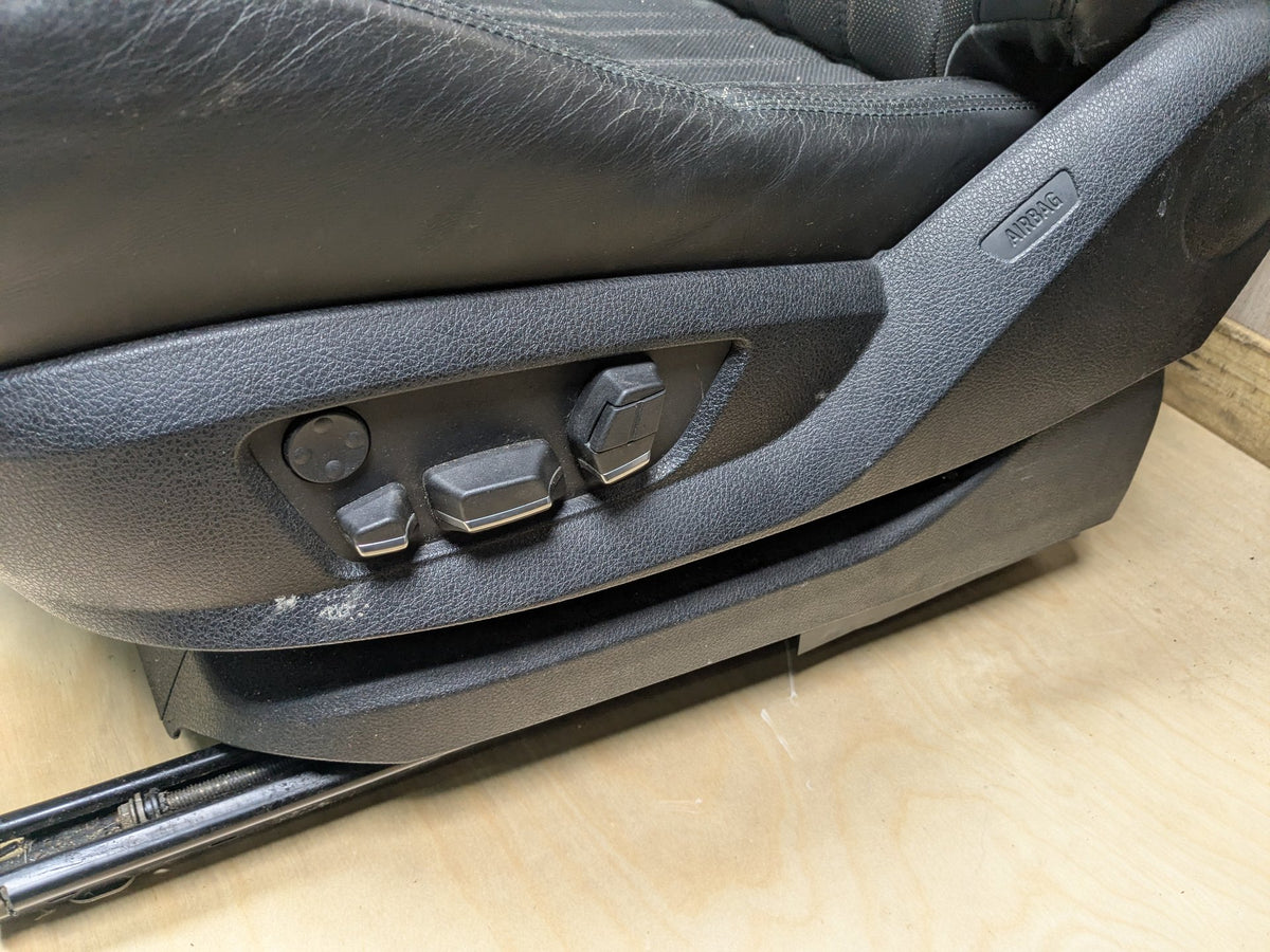11-13 OEM BMW F10 M5 Front Rear Left Right Interior Seats Door Panels BLACK