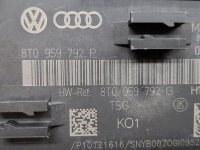 13-17 OEM AUDI A4 A5 S4 S5 Front Left Driver Door Locking Control Module