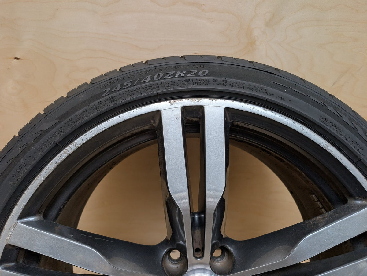 OEM BMW G11 G12 G32 740 750 M760 Wheel Rim 20x8.5" ET25 Double Spoke Style 648M