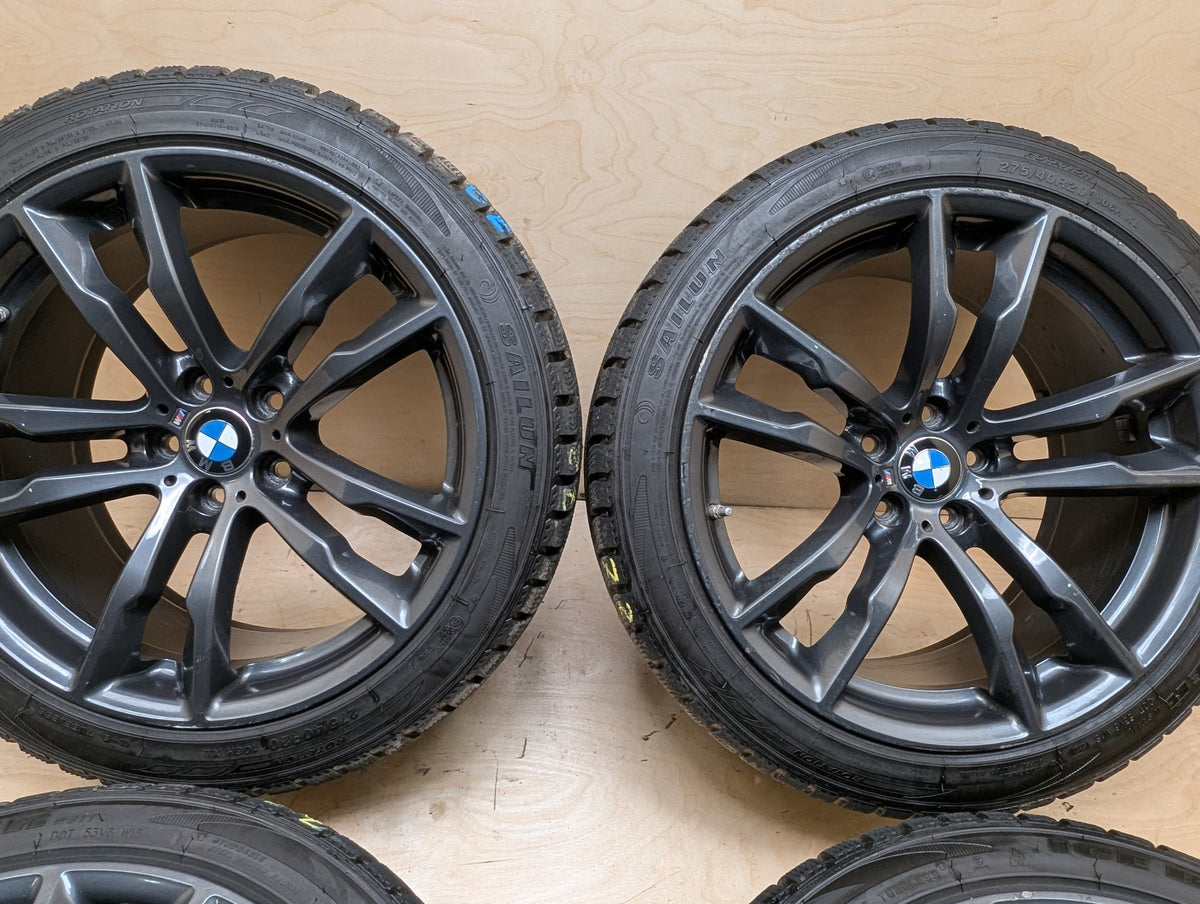 14-19 BMW F15 X5M X6M Style 611 Wheel Rim SET E10Jx20 SQUARED