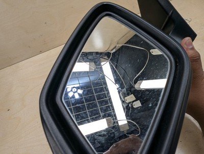 12-18 OEM BMW F30 328 330 335 340 Left Driver Auto Dip Heated Side Mirror