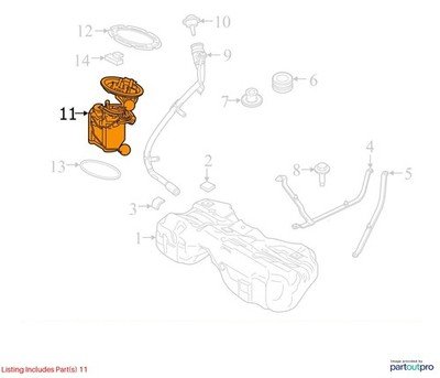 18-24 OEM BMW G01 G02 X3 X4 30i 30iX M40iX B46 B58 Sending Gas Tank Fuel Pump