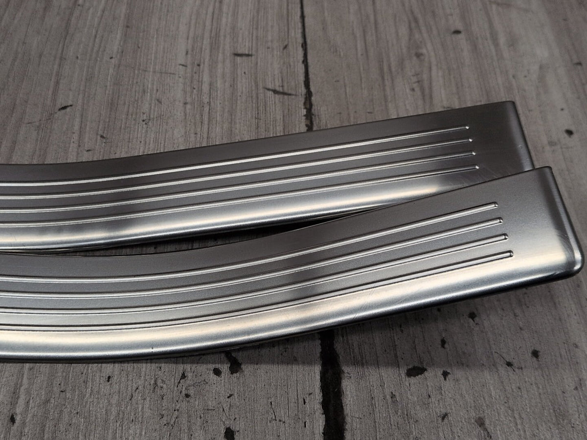 2009-2012 Mercedes E550 W212 Scuff Plate Door Sill Set A2126861136 OEM