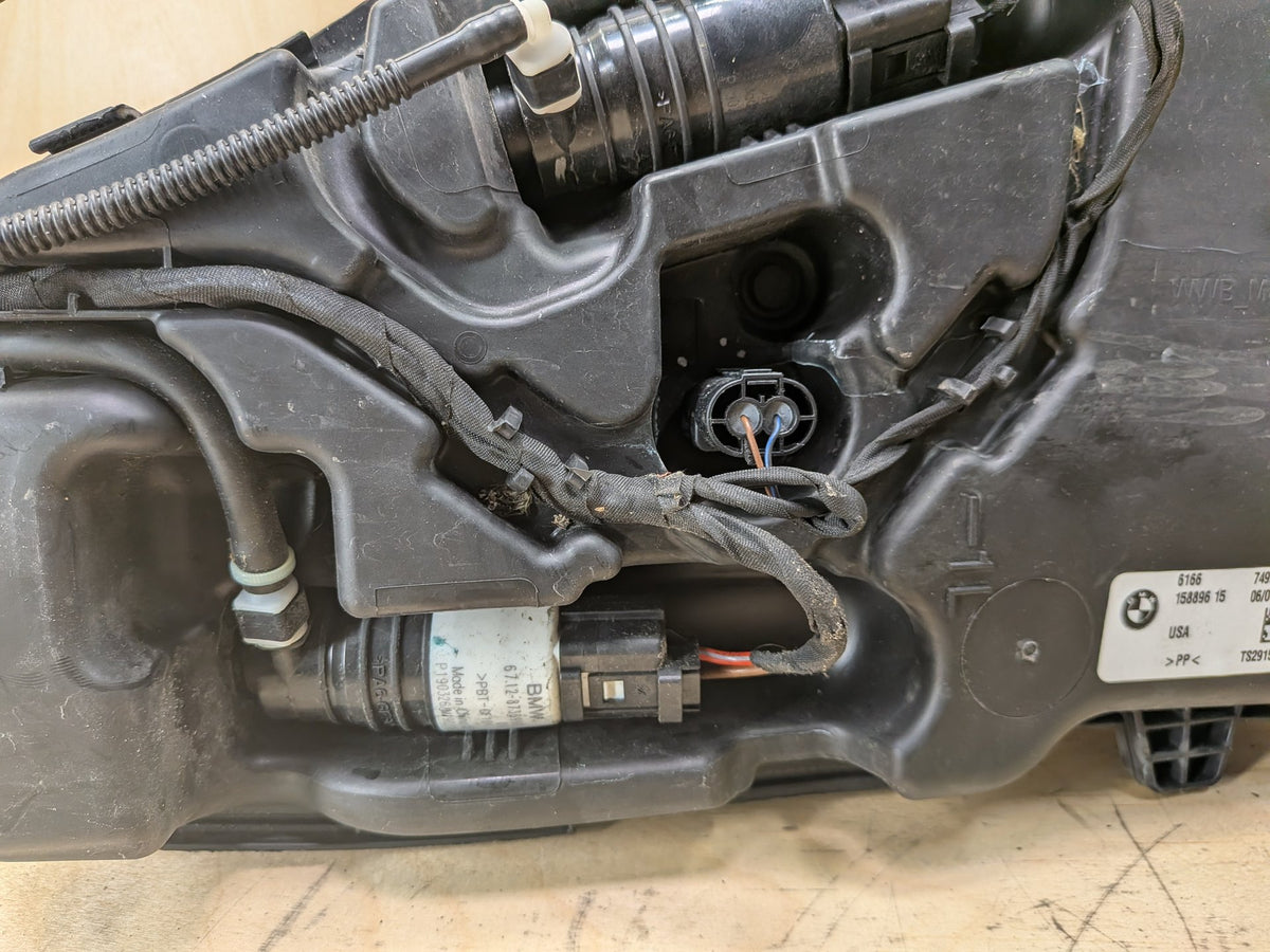 2019-2026 BMW X5 G05 Windshield Reservoir Tank Assembly 7499828 OEM