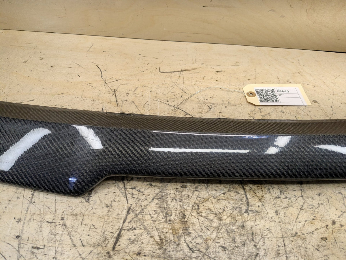 2012-2018 Audi A6 C7 Liftgate Trunk Lid Spoiler CARBON FIBER