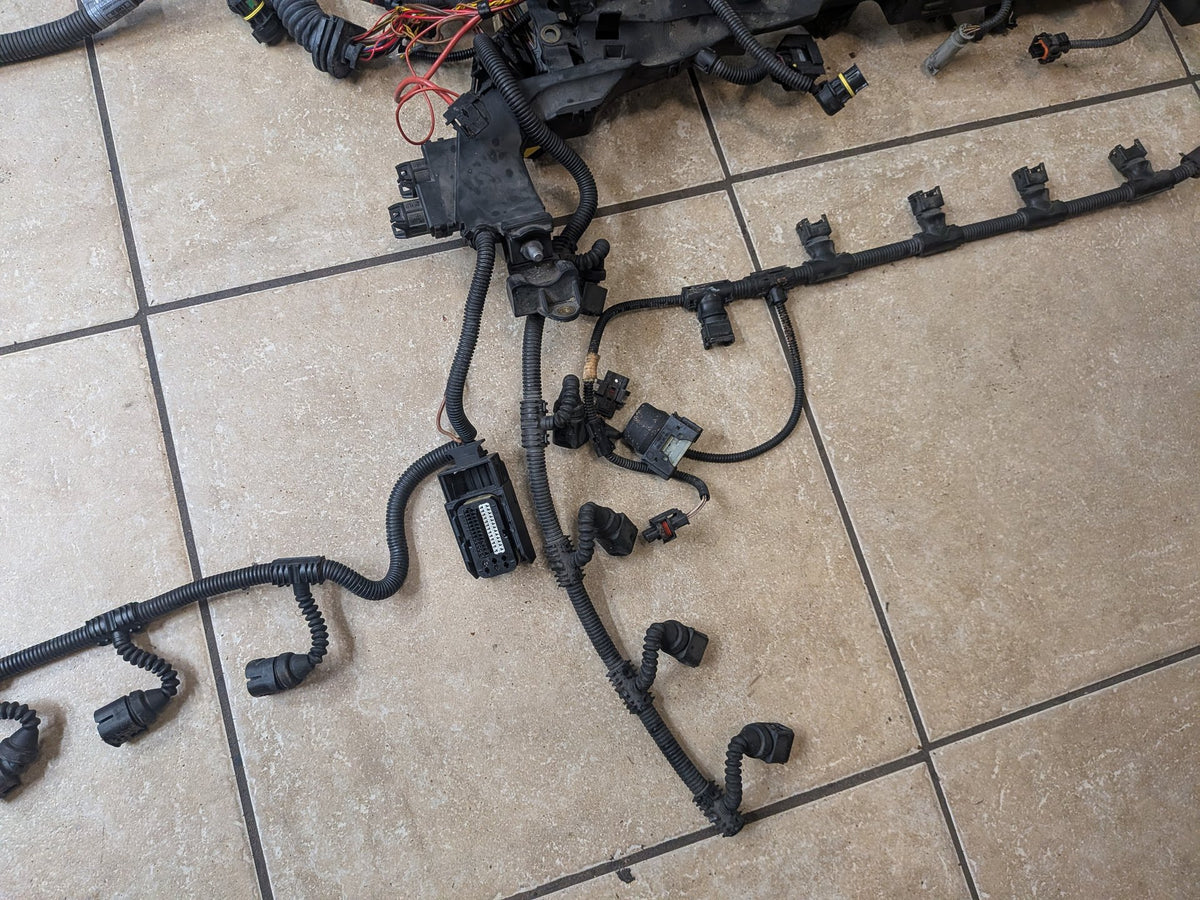 2004-2010 BMW E64 M6 S85 Engine Ignition Injector Wiring Harness 7838569