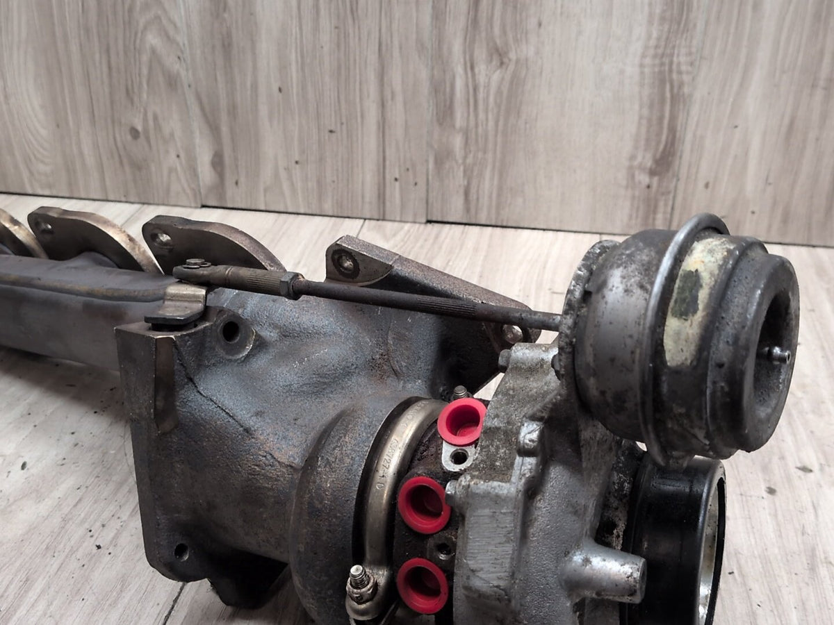 09-12 Mercedes-Benz W212 E550 M278 Right Engine Motor Turbo Charger w/ Manifold