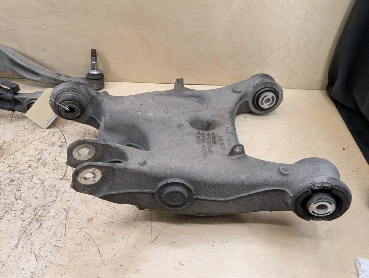09-18 OEM BMW F02 F06 F10 F13 Rear Right Passenger Upper Lower Control Arm SET