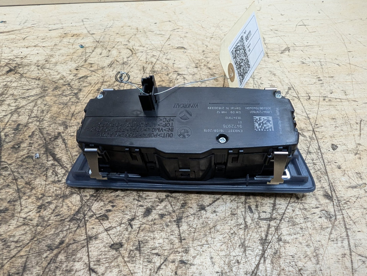2016-2019 BMW 740Li G12 Headlamp Switch 9472976 OEM
