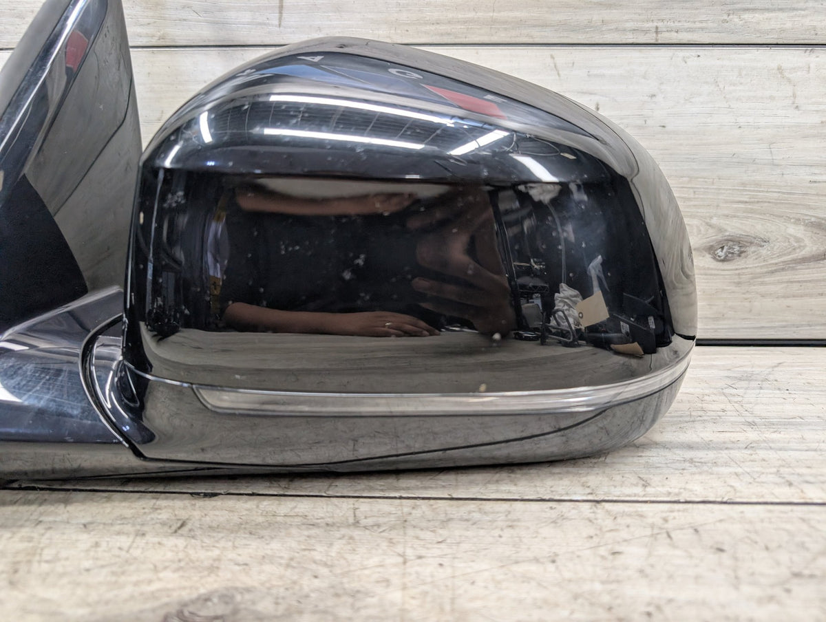 18-24 OEM BMW G01 X3 Left Driver Side Mirror Heated Memory Auto Dip SHADOW GLOSS