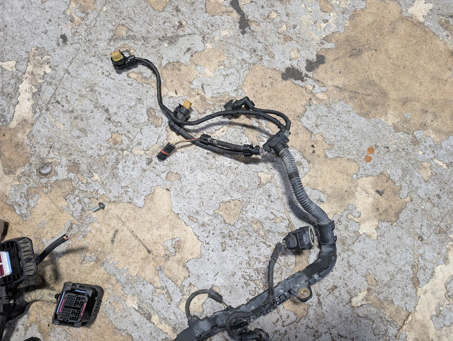 BMW G12 750Li N63B44O2 Engine Motor Transmission Wiring Wire Harness SET 8654414