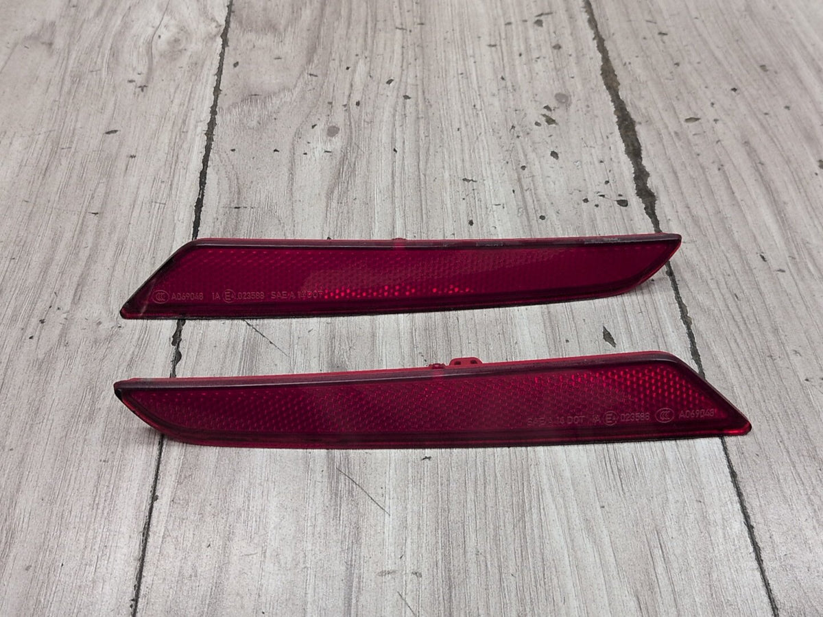 2016-2022 BMW 750i G12 Rear Left Right Bumper Reflectors SET 8063197 OEM