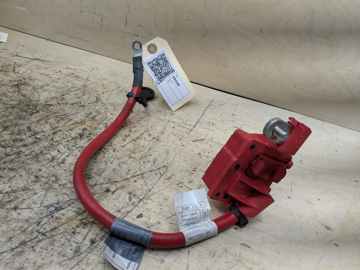 OEM BMW E84 E82 E88 E90 E92 335 M3 Battery Plus Pole Terminal Positive Red Cable