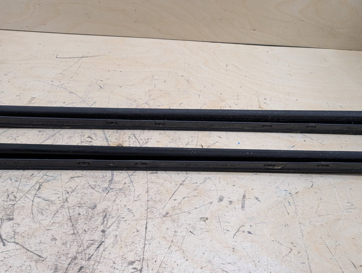 2011-2017 Audi RS5 8T Front Left Right Side Windshield Drip Trim Molding SET 8T0854327A OEM